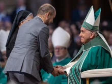 Pope Francis at the Synod on Synodality’s closing Mass in St. Peter’s Basilica on Oct. 29, 2023.