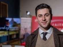 Catholic actor and director David Henrie speaks with EWTN News after the first episode of his new travel show, “Seeking Beauty,” premiered at the Vatican’s movie theater on Dec. 15, 2025.