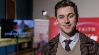 Catholic actor and director David Henrie speaks with EWTN News after the first episode of his new travel show, “Seeking Beauty,” premiered at the Vatican’s movie theater on Dec. 15, 2025.