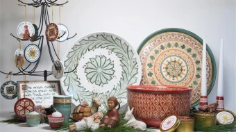 The contemplative Sisters of the Monastery of Bethlehem in Livingston Manor, New York, support themselves by offering their hand-painted chinaware and other unique gifts for sale.