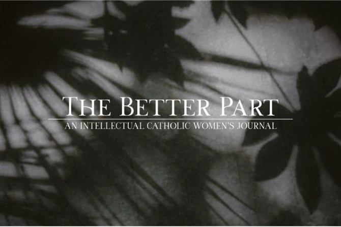 The Better Part journal