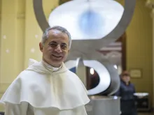 Then-Fr. Najeeb Michaeel at a "Global Dialogue" event in Buenos Aires, Oct. 3,  2016. 