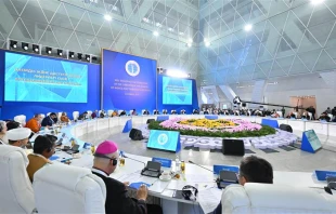 The venue of the VIII Congress of  Leaders of World and Traditional Religions. Credit: N. Nazarbayev Center for Development of Interfaith and Inter-Civilization Dialogue