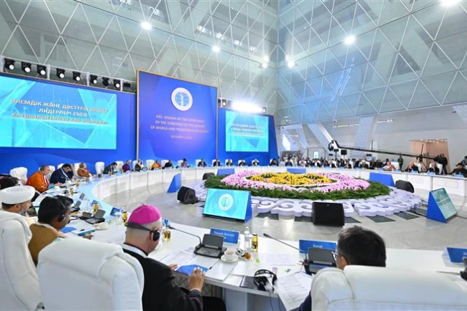 The venue of the VIII Congress of  Leaders of World and Traditional Religions. Oct. 8, 2024