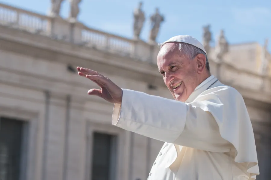 Pope Francis, pictured in St. Peter’s Square Oct. 22, 2016. Credit: Mazur/catholicnews.org.uk.?w=200&h=150