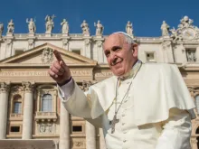 Pope Francis, pictured in St. Peter's Square Oct. 8, 2014. 