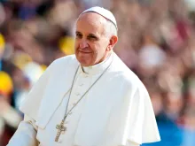 Pope Francis, pictured April 17, 2013. 