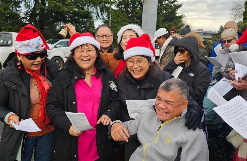 At abortion facilities across the nation, carolers bring tidings of life
