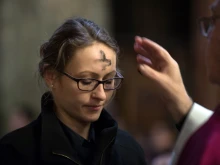 Ash Wednesday Mass at Westminster Cathedral in London, England, on March 1, 2017.