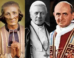 St. Jean Vianney, Pope St. Pius X and Pope Paul VI.?w=200&h=150