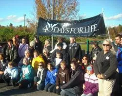 Participants from the 40 Days for Life campaign in Augusta, Maine. ?w=200&h=150