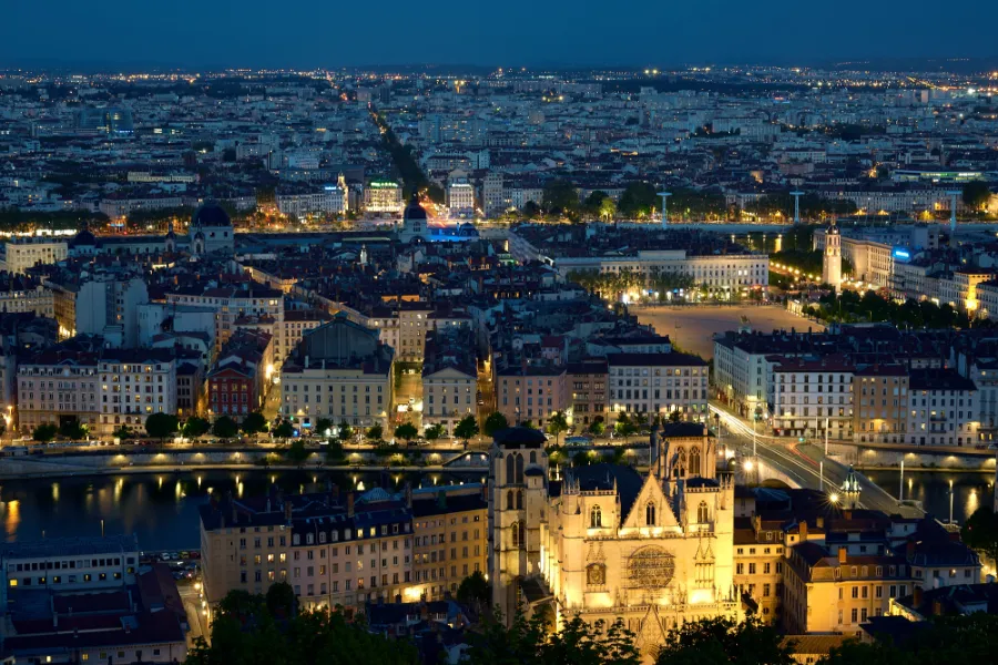 The skyline of Lyon, France. ?w=200&h=150