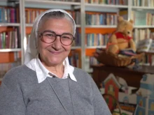 Sister Miranda Moltedo was the principal of Carlo’s elementary school when he was a student.