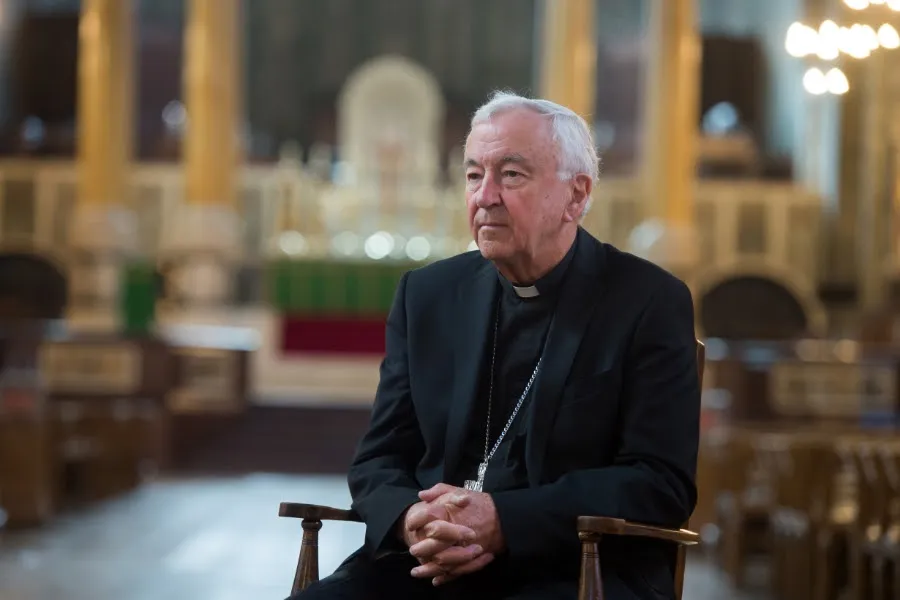 Cardinal Vincent Nichols at Westminster Cathedral, London, on June 9, 2020.?w=200&h=150