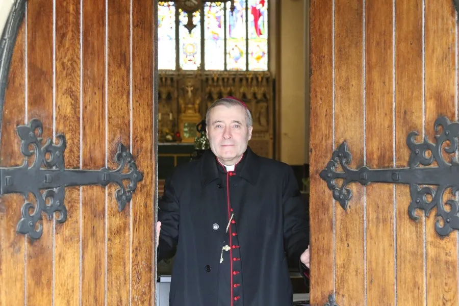 Bishop Mark Davies reopens Shrewsbury Cathedral to the public after 86 days of lockdown June 15, 2020. ?w=200&h=150