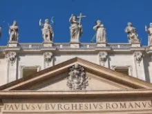Vatican City - October 2, 2013: St. Peter's Basilica, October 2, 2013. 