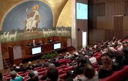 Participants gather for The Gospels, Historical and Christological Research conference in Rome. Screenshot ?w=200&h=150