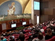 Participants gather for The Gospels, Historical and Christological Research conference in Rome. Screenshot 