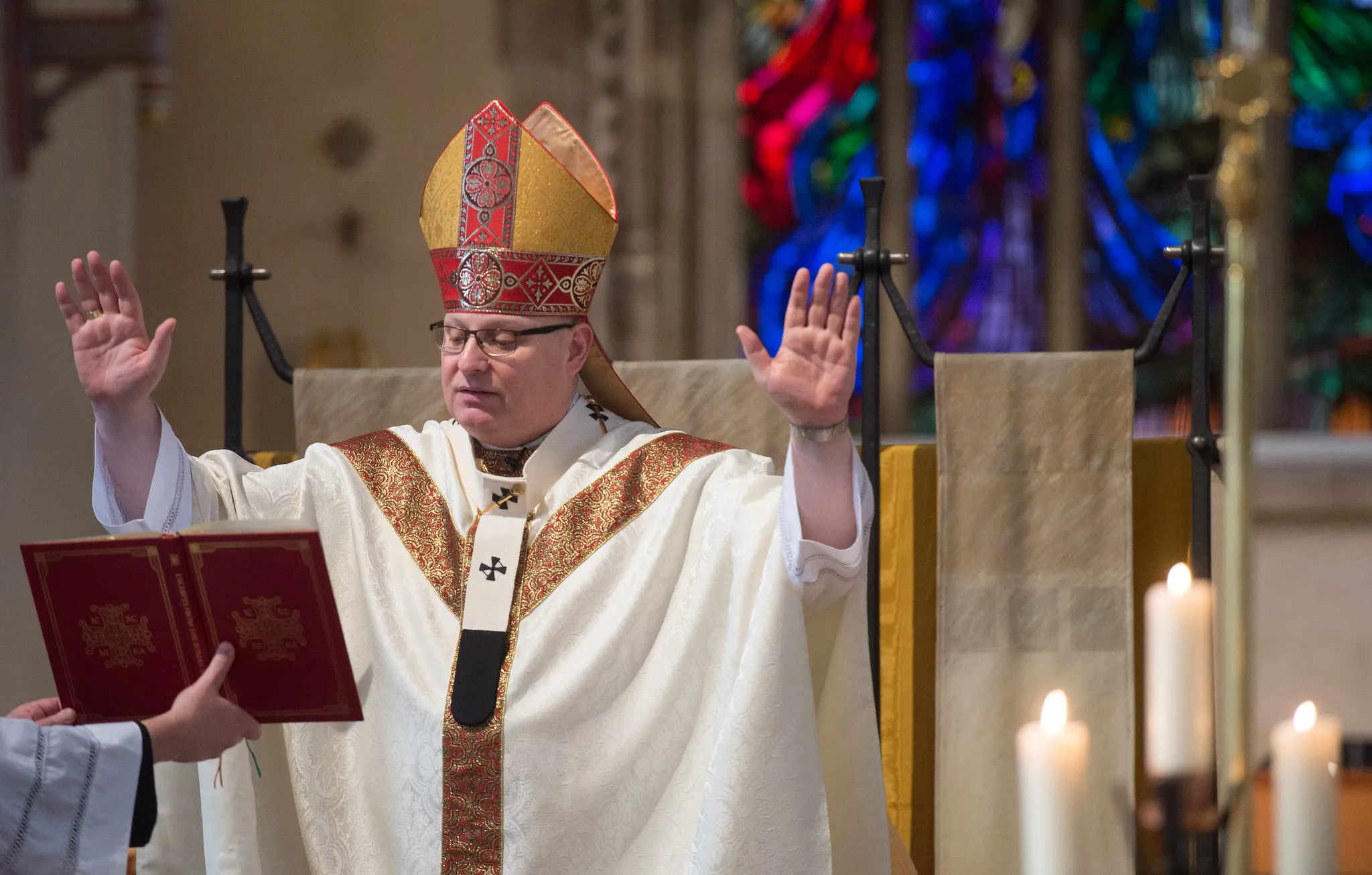 Archbishop John Wilson of Southwark says Mass at St. George's Cathedral, Southwark. ?w=200&h=150