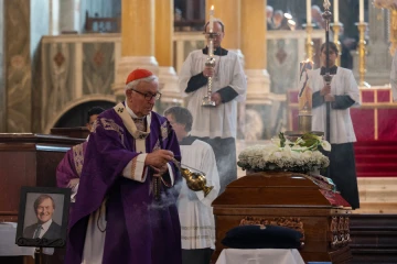 The Requiem Mass of Sir David Amess at Westminster Cathedral, London, England, Nov. 23, 2021