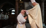 The ordination of Jonathan Goodall (former Anglican bishop) to the Catholic priesthood in Westminster Cathedral, London, March 12, 2022.