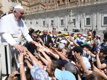 Pope Francis’ general audience in St. Peter’s Square, June 1, 2022.