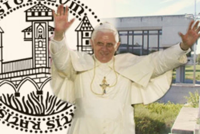 6 23 2010 Benedict Regensburg Library and seal