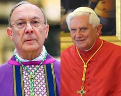 Archbishop Andre-Joseph Leonard and Pope Benedict.?w=200&h=150