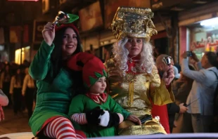 Olive Scout Troop Christmas Carnival in Old Damascus, 2025. Credit: ACI MENA