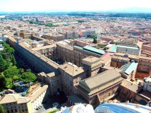 A view of Vatican City State -