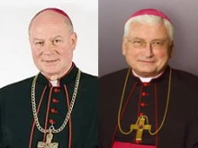 Bishop Conrad Zdarsa and Bishop Emeritus Walter Mixa