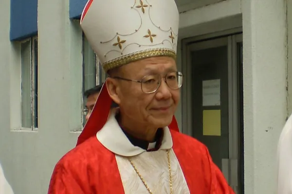Cardinal John Tong Hon of Hong Kong. / Rock Li/wikimedia. CC BY SA 3.0