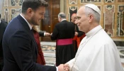 Singer Michael Bublé called meeting Pope Leo XIV on Friday, Dec. 5, 2025, “one of the greatest moments of my life,” adding that as he prepares to headline the Vatican’s annual Christmas concert for the poor, he hopes his example will encourage more people to speak openly about their faith.