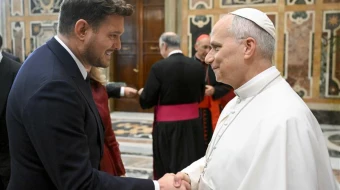 Singer Michael Bublé called meeting Pope Leo XIV on Friday, Dec. 5, 2025, “one of the greatest moments of my life,” adding that as he prepares to headline the Vatican’s annual Christmas concert for the poor, he hopes his example will encourage more people to speak openly about their faith.