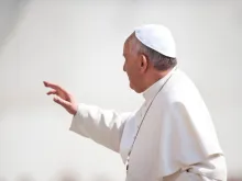 Pope Francis pictured on April 17, 2013.