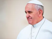 Pope Francis, pictured on April 17, 2013. 