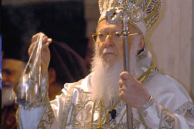 8 19 2010 Patriarch Bartholomew CNA