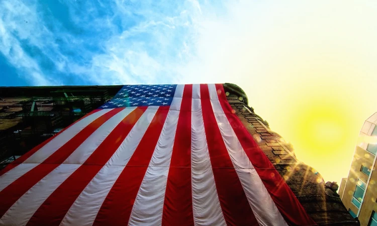 9 11 American Flag by VN Malazarte