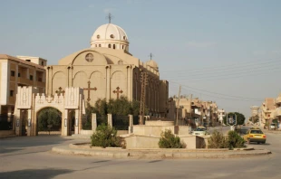 A Christian church in Al-Hasakah, Syria, in 2009.   Bertramz via Wikimedia (CC BY 3.0).
