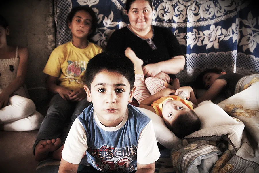 A Christian refugee family living in Erbil, Iraq. Photo courtesy of International Christian Concern.?w=200&h=150