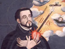 A 17th-century Japanese depiction of St. Francis Xavier, from the Kobe City Museum collection. 