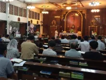 A Mass said for the Korean community at St. Nikolaus parish in Pattaya, Thailand. 