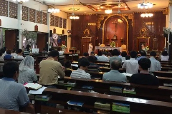 A Korean community celebrates Mass at St Nikolaus Church in Pattaya Thailand Credit Antonio Gonsalves CNA CNA 2 27 14