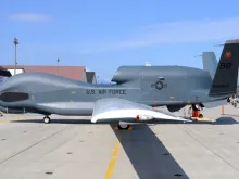 A Northrop Grumman RQ-4 Global Hawk drone. 
