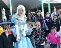 Student portrays Cinderella during the third annual KidsHope Day. Image courtesy of Notre Dame Preparatory. ?w=200&h=150