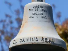 A bell placed by the Camino Real Association along old Highway 101, known as El Camino Real. 