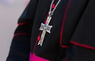 A bishop's pectoral cross.   Daniel Ibanez/CNA.
