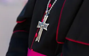 A bishop's pectoral cross.   Daniel Ibanez.