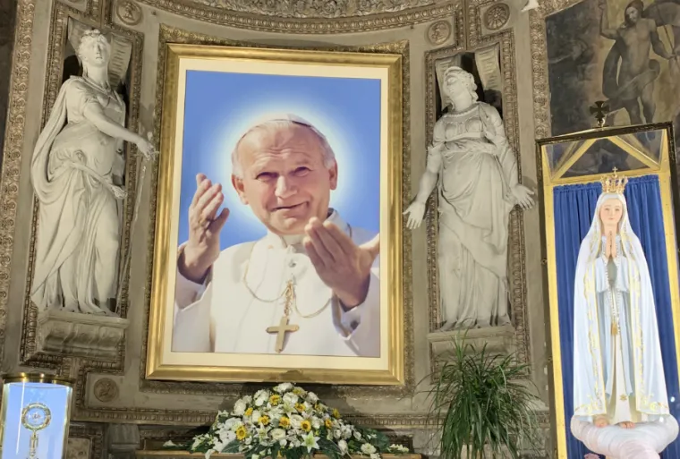 Rome's center of Divine Mercy established by St. John Paul II