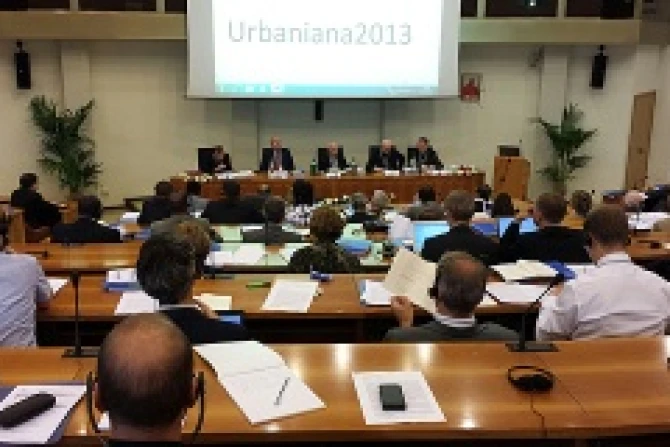 A gathering of the Pontifical Council on the Family on September 19 2013 File Photo CNA CNA Vatican Catholic News 9 20 13